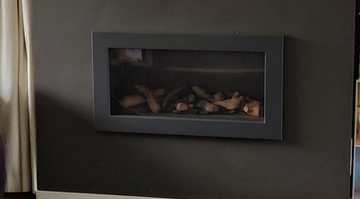 Inzet gashaard Barbas Bellfires, Huis en Inrichting, Haarden, Gebruikt, Gashaard, Ophalen of Verzenden