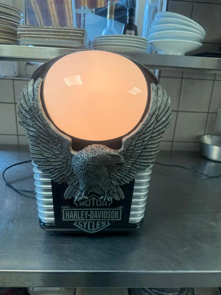 Harley-Davidson Radio Lamp, Antiek en Kunst, Antiek | Lampen, Ophalen of Verzenden