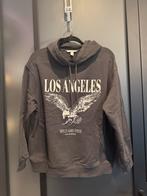 H&M Grijze Hoodie - Los Angeles maat m, Maat 48/50 (M), Ophalen of Verzenden, Zo goed als nieuw, Grijs