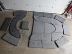 Kussenset grijs 21 delig Aquatico Retro 650, Watersport en Boten, Accessoires en Onderhoud, Ophalen, Nieuw, Interieur en Kussens