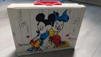 cassette bandjes koffer vintage, Ophalen of Verzenden, Mickey Mouse, Gebruikt