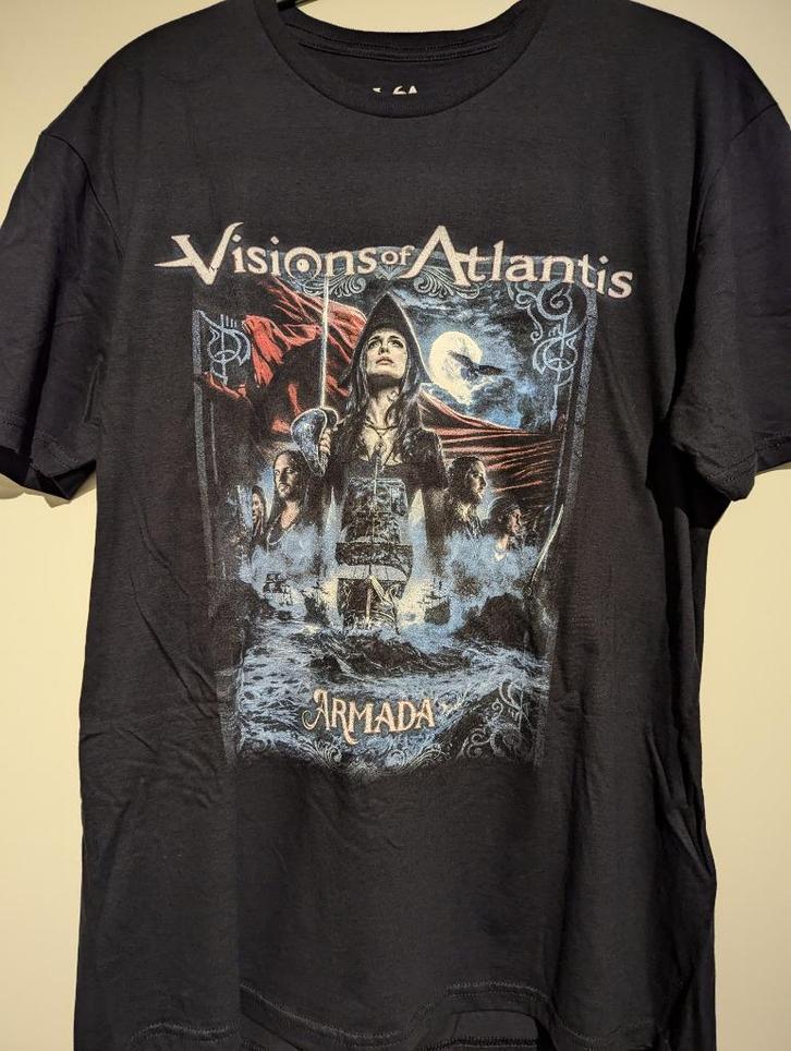 NIEUW Tour Shirt Visons of Atlantis Band Armada, Verzamelen, Muziek, Artiesten en Beroemdheden, Nieuw, Kleding, Verzenden