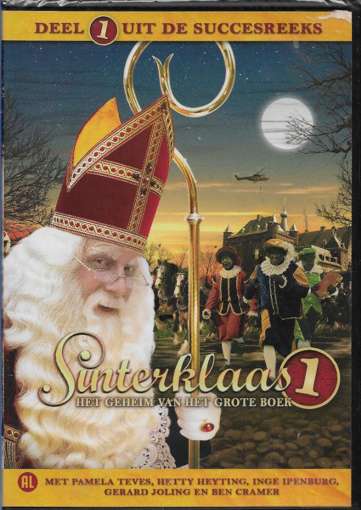 Sinterklaas 4 dvds, o.a. Zwarte Piet Diego + Dieuwertje Blok, Cd's en Dvd's, Dvd's | Kinderen en Jeugd, Zo goed als nieuw, Film