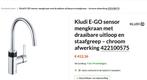 Nieuw KLUDI keuken mengkraan chroom met sensor, Doe-het-zelf en Verbouw, Ophalen of Verzenden, Nieuw, Chroom, Kraan