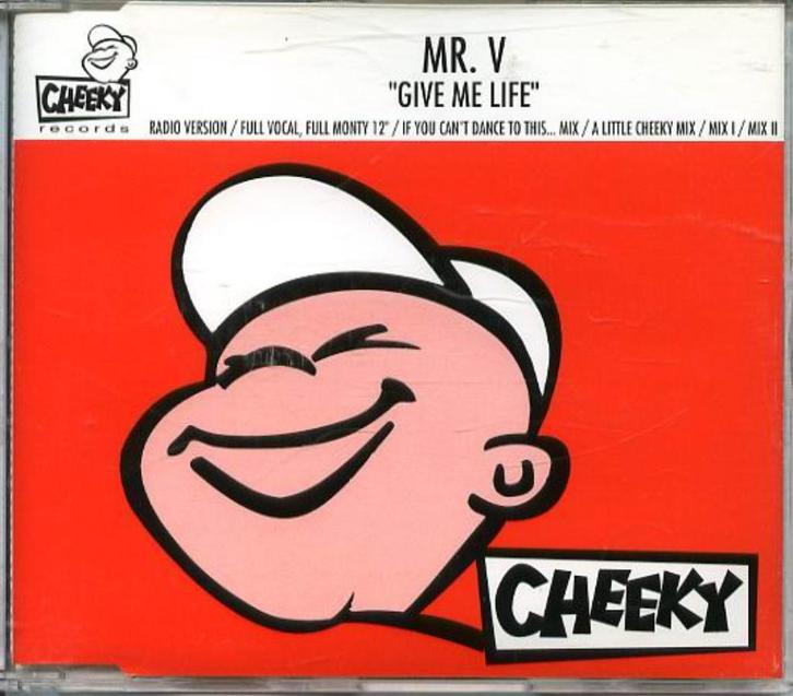 Mr. V - Give me life, Cd's en Dvd's, Cd Singles, Zo goed als nieuw, Pop, Maxi-single, Ophalen of Verzenden
