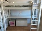 Hoogslaper 90 x 120 met bureau, Ophalen, Gebruikt, Hoogslaper