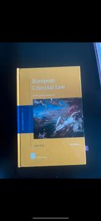 European criminal law, Boeken, Studieboeken en Cursussen, Ophalen of Verzenden, Alpha, Zo goed als nieuw, WO