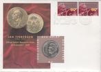 Nederland ECU brief No. 9 Nobelprijs Jan Tinbergen 1995, Postzegels en Munten, Ophalen of Verzenden, Overige materialen, Nederland