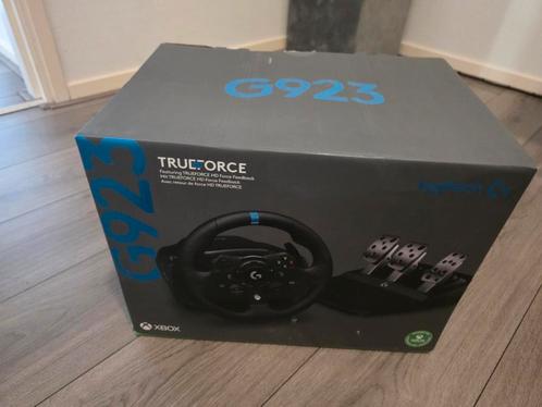Logitech g923 treuforce complete set, Spelcomputers en Games, Spelcomputers | Xbox | Accessoires, Zo goed als nieuw, Stuurtje of Sportattribuut