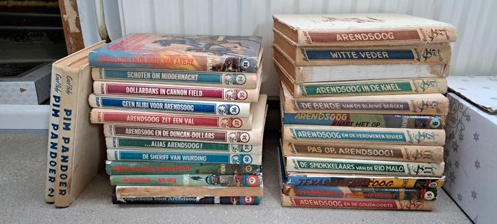Arendsoog en Pim Pandoer Boeken Collectie, Boeken, Stripboeken, Gelezen, Meerdere stripboeken, Ophalen of Verzenden