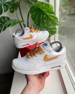 Nike Air Max 1 Snow White Honeycomb, Overige kleuren, Nike, Ophalen of Verzenden, Sneakers of Gympen