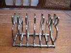 Brocante metalen toasthouder in appelvorm, Ophalen of Verzenden
