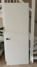 Witte opdekdeur van Arne & Bodil, Doe-het-zelf en Verbouw, Deuren en Horren, Ophalen, 80 tot 100 cm, 215 cm of meer, Binnendeur