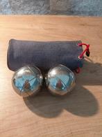 2 petanque ballen OBUT DOG in draagzakje, Ophalen of Verzenden, Zo goed als nieuw, Bal