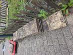 Gratis Tuintegels, Tuin en Terras, Ophalen of Verzenden, Gebruikt, Beton, Terrastegels