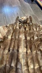 Prachtige danes maat m bontjas, Maat 38/40 (M), Bruin, Ophalen of Verzenden, Zo goed als nieuw