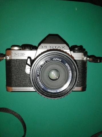 Pentax MG spiegelreflex camera met SMC 40 mm lens beschikbaar voor biedingen