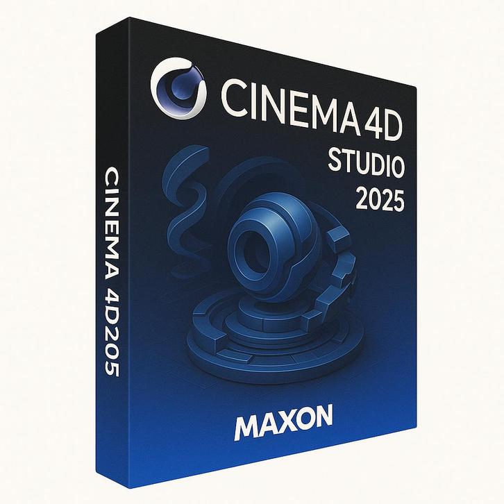Maxon Cinema 4D Studio 2025, Computers en Software, Navigatiesoftware, Nieuw, Update, Heel Europa, Ophalen