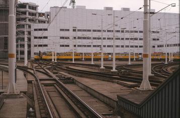 h111: dia met veel HTM PCC's serie 1100, Den Haag CS, '80s beschikbaar voor biedingen