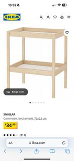 Ikea verschoontafel z.g.a.n, Kinderen en Baby's, Ophalen, Zo goed als nieuw, 50 tot 70 cm, Minder dan 90 cm