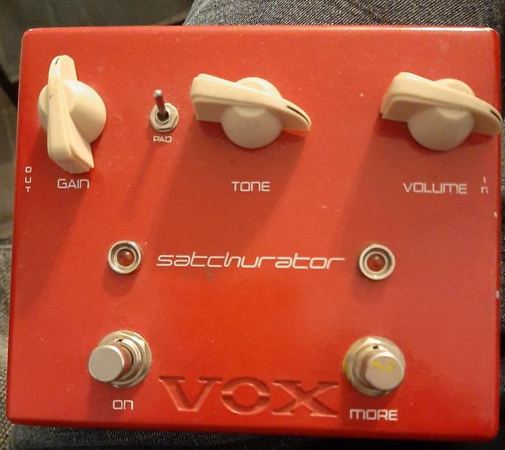 Vox Satchurator Distortion Pedaal, Muziek en Instrumenten, Effecten, Gebruikt, Distortion, Overdrive of Fuzz, Ophalen of Verzenden