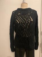 IRO gebreide trui met alpaka wol mix zwart 38 = M/38, Maat 38/40 (M), Verzenden, Zwart, Iro
