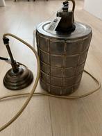 PTMD Hanglamp Glas Brons Grijs - Nieuw, Huis en Inrichting, Lampen | Hanglampen, Ophalen, Nieuw, Glas, Minder dan 50 cm