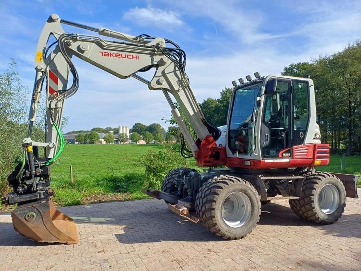 Takeuchi TB295W | bj 2014 | 9320uur | VERKOCHT, Zakelijke goederen, Machines en Bouw | Kranen en Graafmachines, Graafmachine, Ophalen of Verzenden