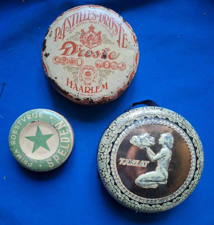 Vintage Blikken Verzameling, Antiek en Kunst, Curiosa en Brocante, Ophalen of Verzenden
