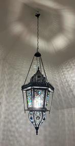 Zeldzame Vintage Oosterse Hanglamp, handwerk Messing, Huis en Inrichting, Ophalen, Overige materialen