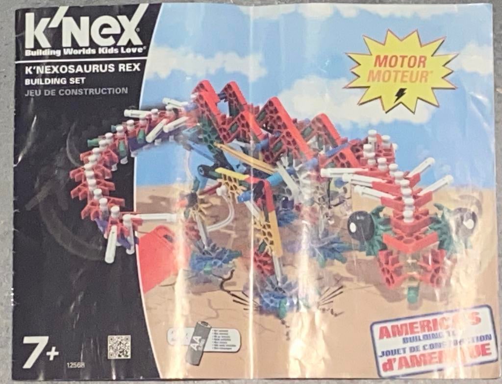 K’ex Set K’nexosaurus, Ophalen of Verzenden