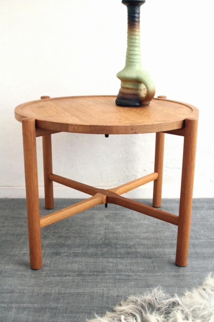 Hans Wegner pp35 FDB Denmark salon / sidetable Deens design, Huis en Inrichting, Tafels | Salontafels, Gebruikt, Eikenhout, Ophalen of Verzenden