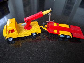 Siku 2220 Mercedes 208 sleepwagen aanhanger met doos ovp beschikbaar voor biedingen