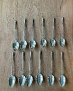 zilveren thee of koffielepels bokkenpootje zilverkeur, Ophalen of Verzenden, Zilver