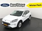 Ford Kuga 2.5 PHEV Titanium Winter Pack I Keyless I All Seas, Stof, Gebruikt, Wit, Plug-in hybride
