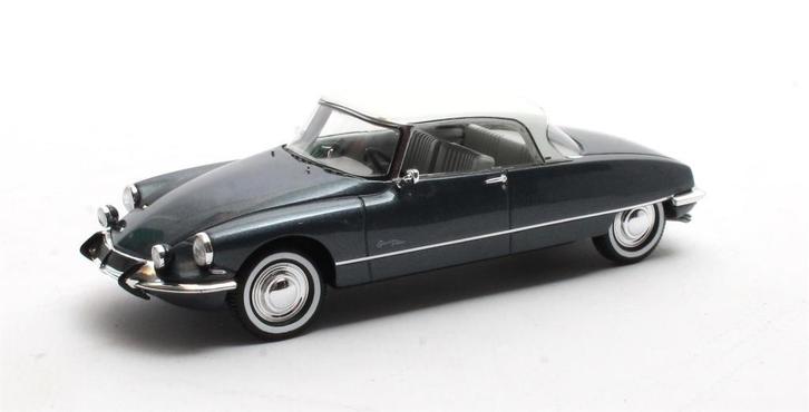 Citroen DS 21 coupé Grand Palais blauw metallic Matrix 1:43, Hobby en Vrije tijd, Modelauto's | 1:43, Nieuw, Auto, Overige merken