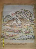 NIEUW stramien Blutenlandschaft/Bloesem . Heb ook DMC garens, Hobby en Vrije tijd, Ophalen of Verzenden, Nieuw, Handborduren, Onderdeel of Toebehoren