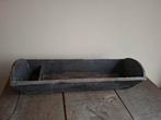 Oude houten wrongelbak / deegbak, Ophalen of Verzenden