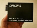 Fiber media converter Optcore, Computers en Software, Nieuw, Ophalen of Verzenden, Optcore