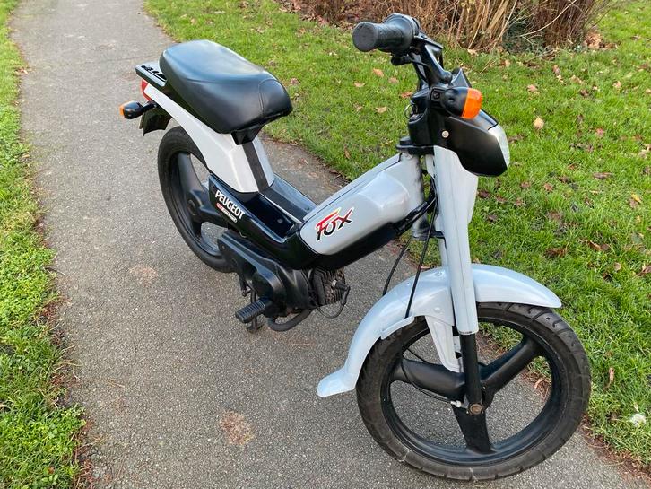 Leuke Peugeot Fox Snorfiets - Blauw Kenteken, Fietsen en Brommers, Brommers | Peugeot, Gebruikt, Fox, Maximaal 25 km/u, Ophalen