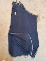 Zeer nette PAGONY 100%wollen zweetdeken blauw  195cm 6,6, Ophalen of Verzenden, Gebruikt