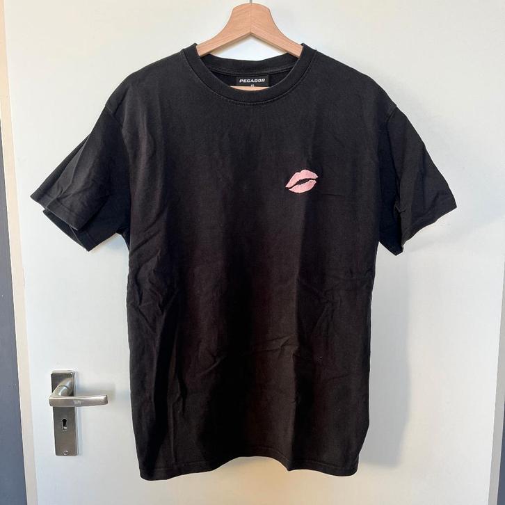 Pegador oversized T-shirt zwart – XS (valt als S), Kleding | Dames, T-shirts, Zo goed als nieuw, Maat 36 (S), Zwart, Korte mouw