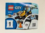 60284 - Lego City Wegenbouwtruck 4+, Ophalen of Verzenden, Zo goed als nieuw, Complete set, Lego