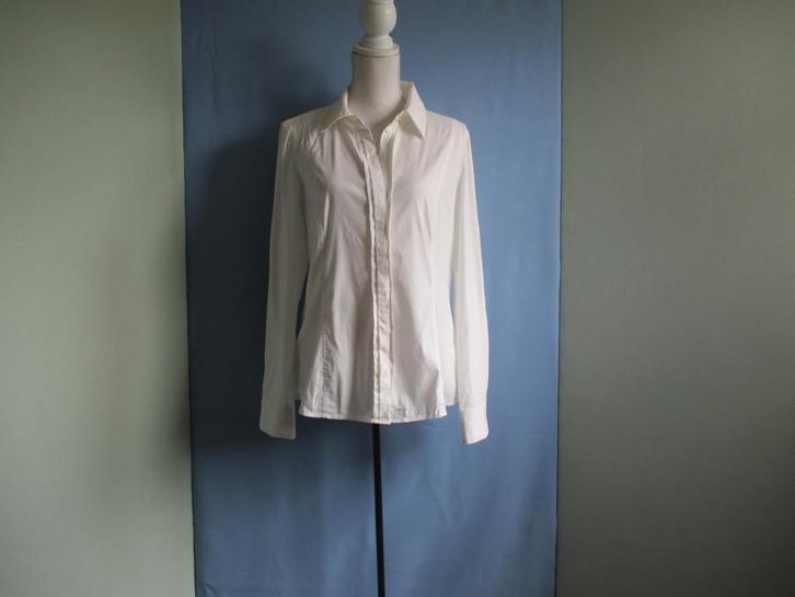 Claudia Strater blouse maat 40, Kleding | Dames, Blouses en Tunieken, Zo goed als nieuw, Maat 38/40 (M), Wit, Verzenden