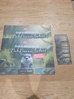 2 Artis verzamelalbum met 16 pakjes stickers, Verzamelen, Supermarktacties, Dekamarkt, Ophalen of Verzenden