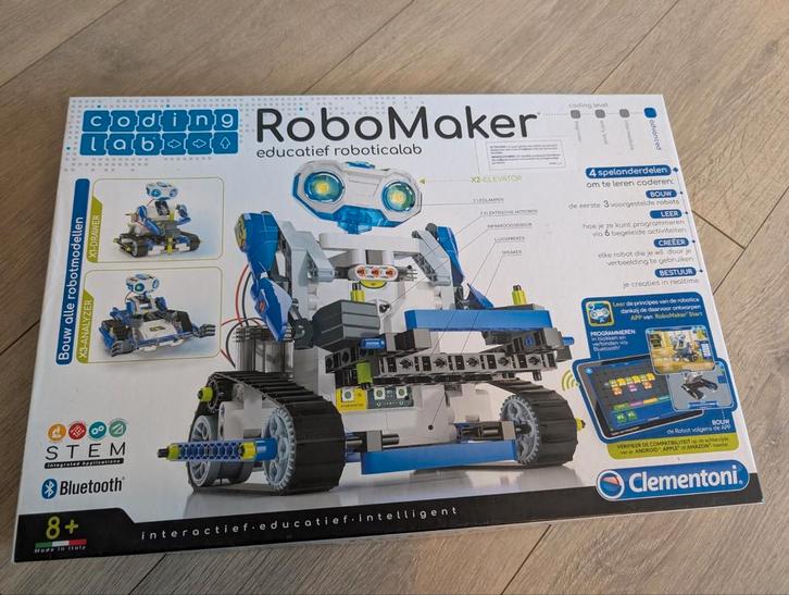 Robomaker Start Clementoni Robot maker coderen, Hobby en Vrije tijd, Modelbouw | Auto's en Voertuigen, Zo goed als nieuw, Groter dan 1:32