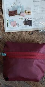 Handige nieuwe waterproof reistas bordeaux, Sieraden, Tassen en Uiterlijk, Nieuw, Ophalen of Verzenden, Rood