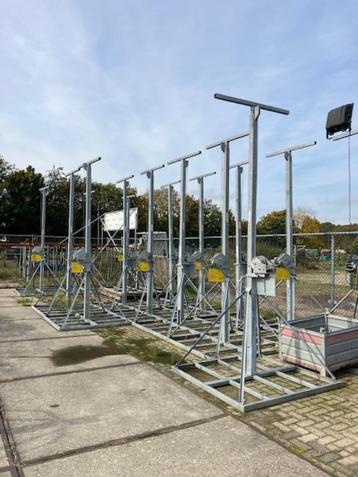 Lichtmast / lichtmasten 3-6 meter kantelbaar uitschuifbaar beschikbaar voor biedingen