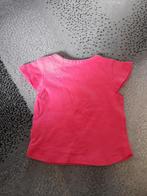 Fel roze Blooom tshirt maat 56, Kinderen en Baby's, Babykleding | Maat 56, Meisje, Shirtje of Longsleeve, Noppies, Ophalen of Verzenden