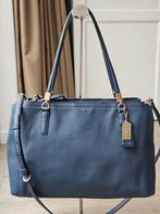 Coach Madison Christie Carryall schoudertas van leer, Ophalen of Verzenden, Gebruikt, Blauw, Leer